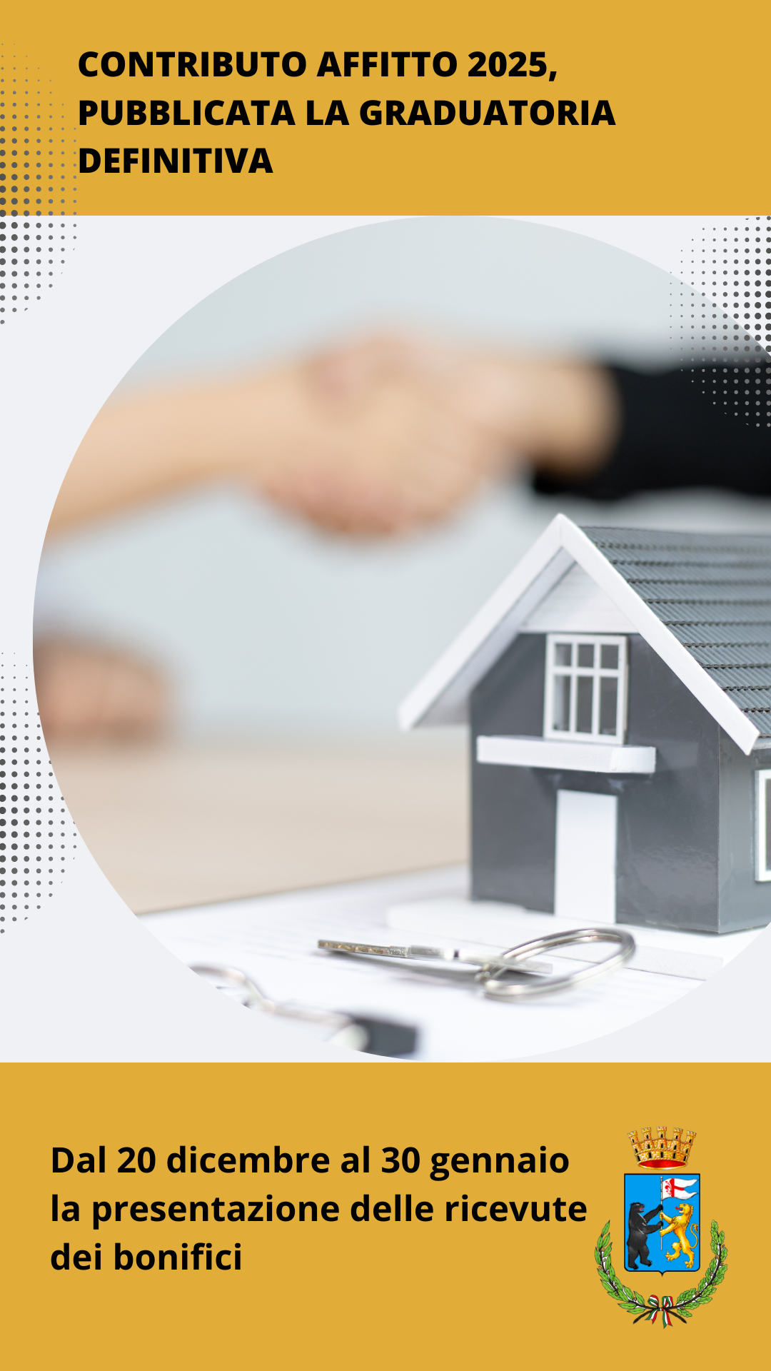 Contributo affitto Ottobre 2025